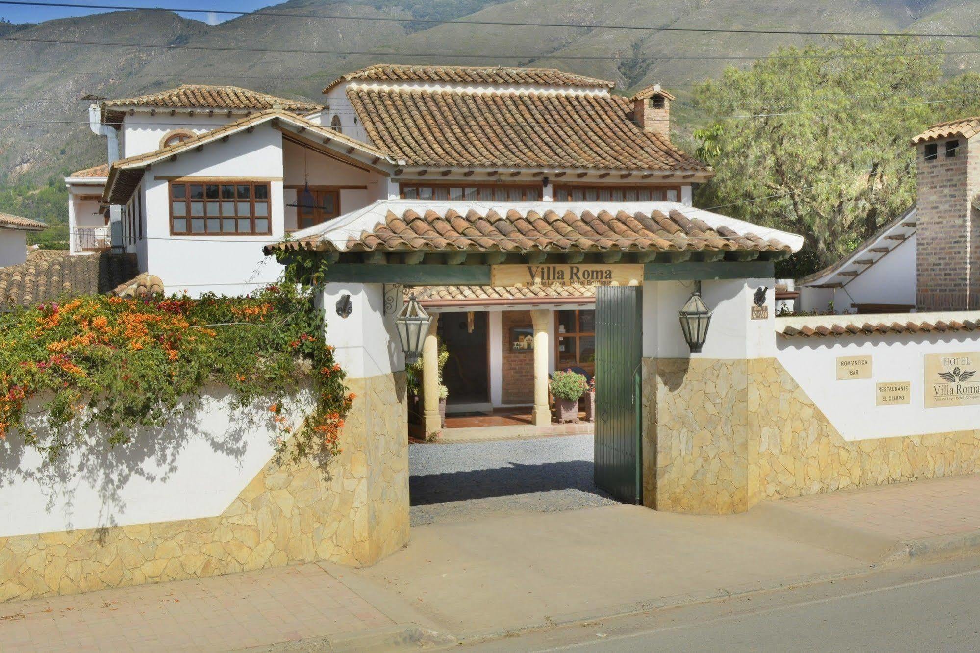 Hotel Boutique Villa Roma Villa de Leyva Eksteriør billede