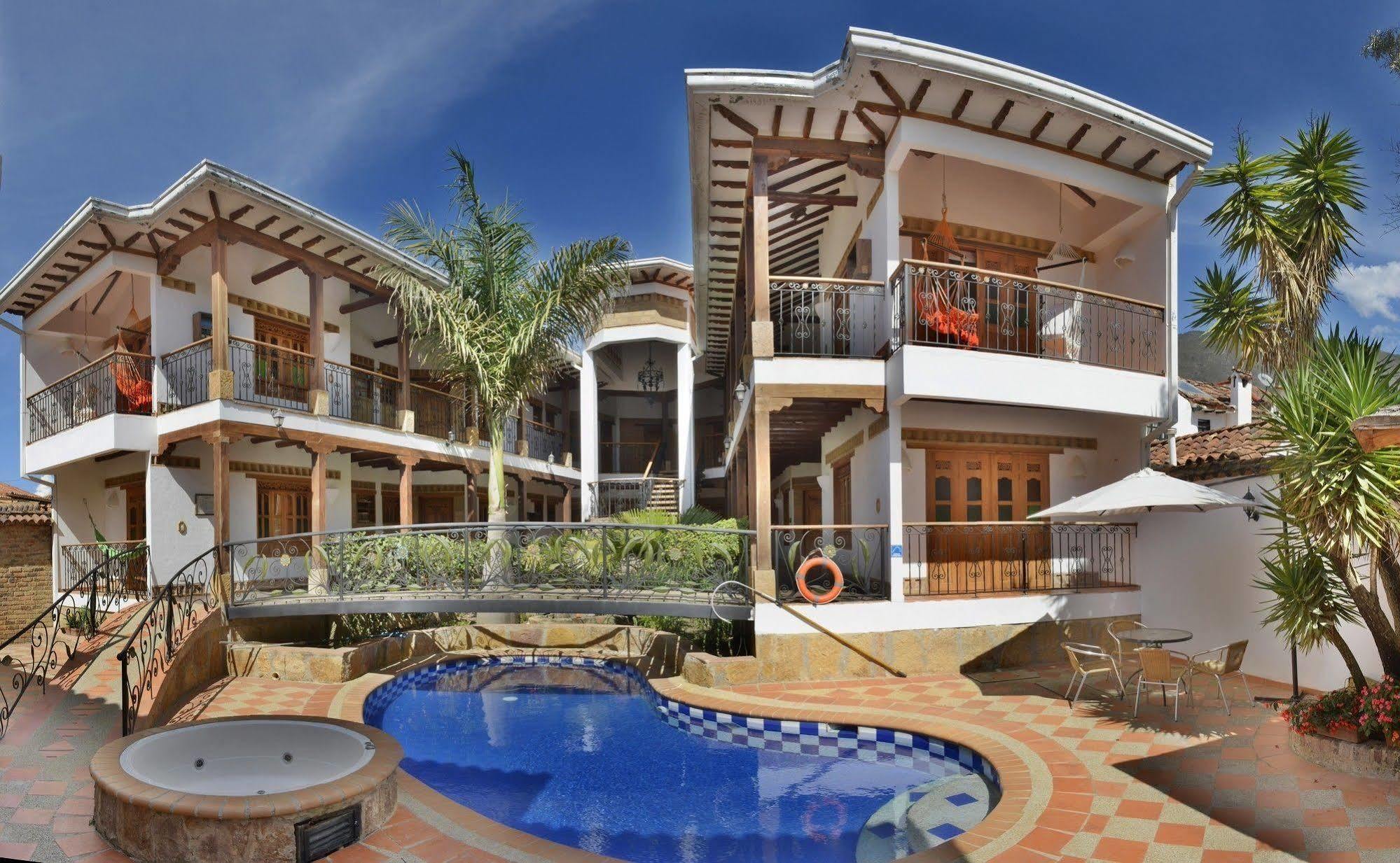 Hotel Boutique Villa Roma Villa de Leyva Eksteriør billede